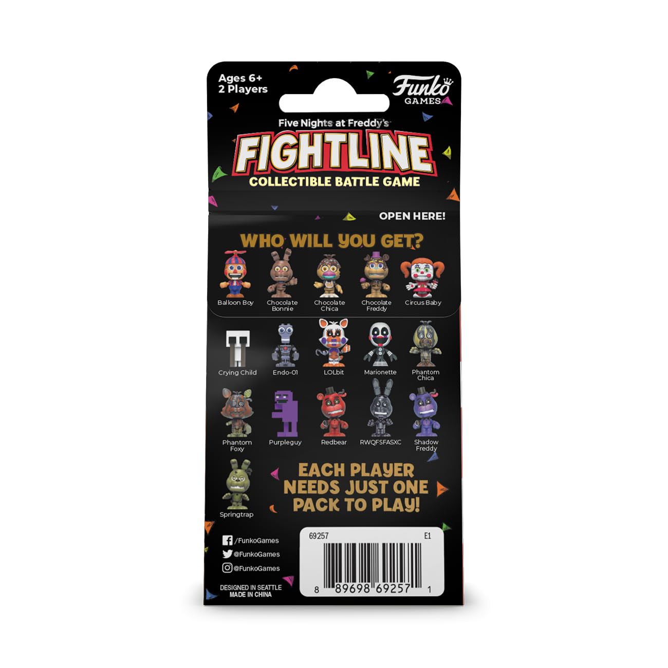 Buy Funko Five Nights at Freddy's FightLine Character Pack
